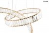 Kryształowa Złota Lampa Wisząca Glamour LIBERTY MSE1501100191 MOOSEE